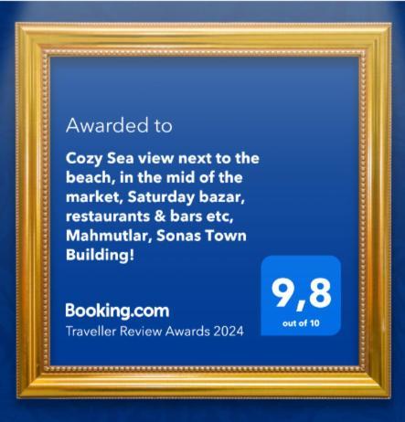 Ferienwohnung Cozy Sea View Next To The Beach, In The Mid Of The Market, Saturday Bazar, Restaurants & Bars Etc, Alanya Mahmutlar! Exterior foto