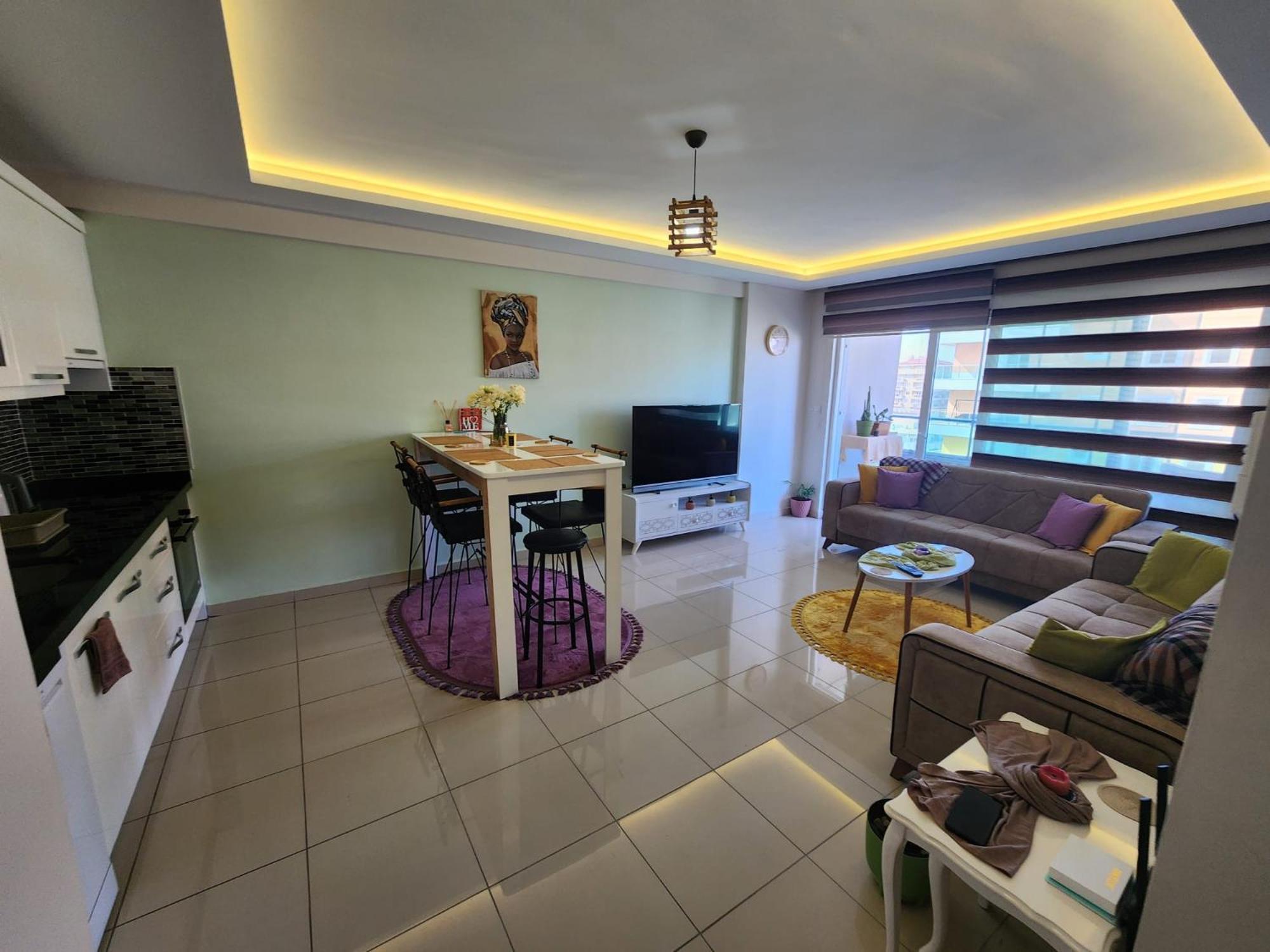 Ferienwohnung Cozy Sea View Next To The Beach, In The Mid Of The Market, Saturday Bazar, Restaurants & Bars Etc, Alanya Mahmutlar! Exterior foto