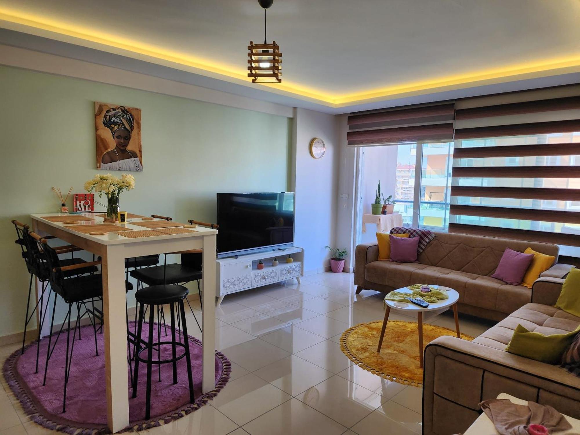 Ferienwohnung Cozy Sea View Next To The Beach, In The Mid Of The Market, Saturday Bazar, Restaurants & Bars Etc, Alanya Mahmutlar! Exterior foto